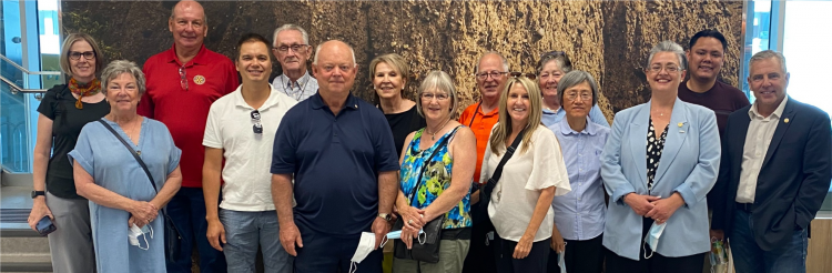 Kamloops West members present a donation to Royal Inland Hospital Foundation